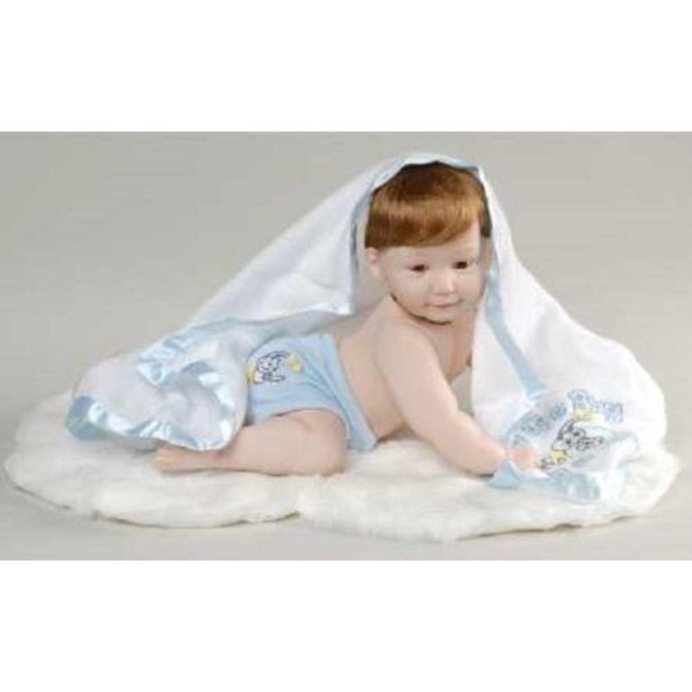 Vintage 1994 The Ashton-Drake Galleries Barely Yours Snug As Q Bug In A Rug Baby